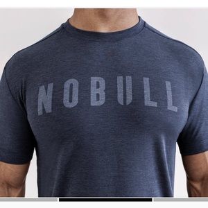 NOBULL Men's Short Sleeve Tee - Dark Blue